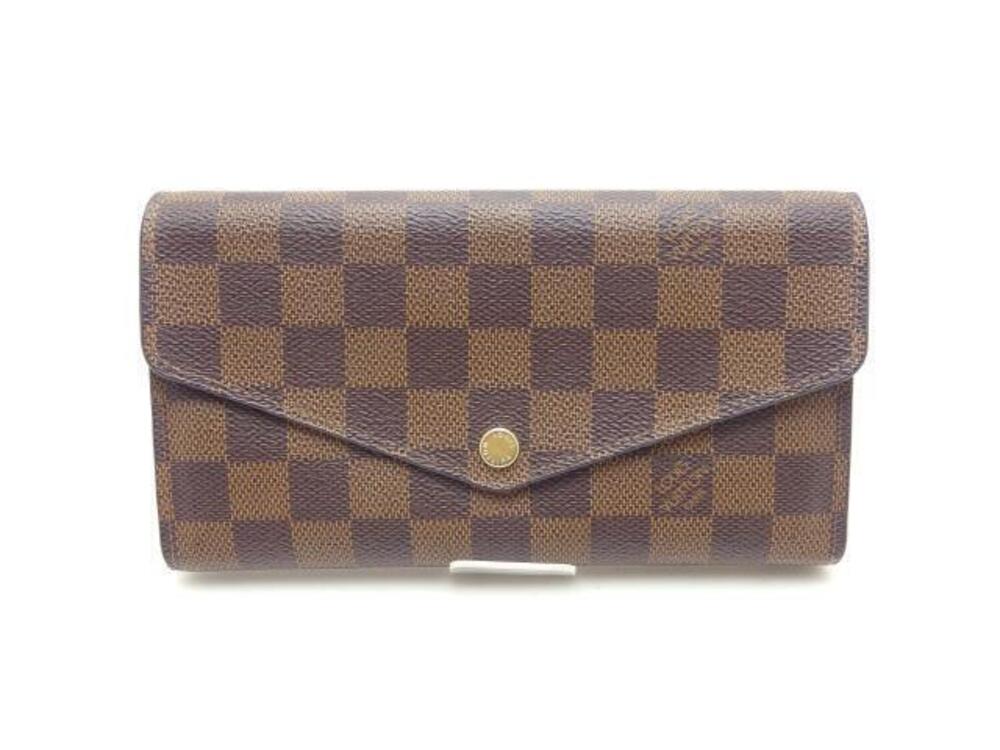 LOUIS VUITTON Portefeuille Sarah Long Wallet Damier